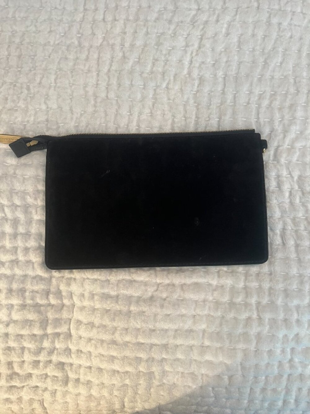 Michael Kors Brooklyn Grommet Haircalf large wristlet. - Picture 3 of 8
